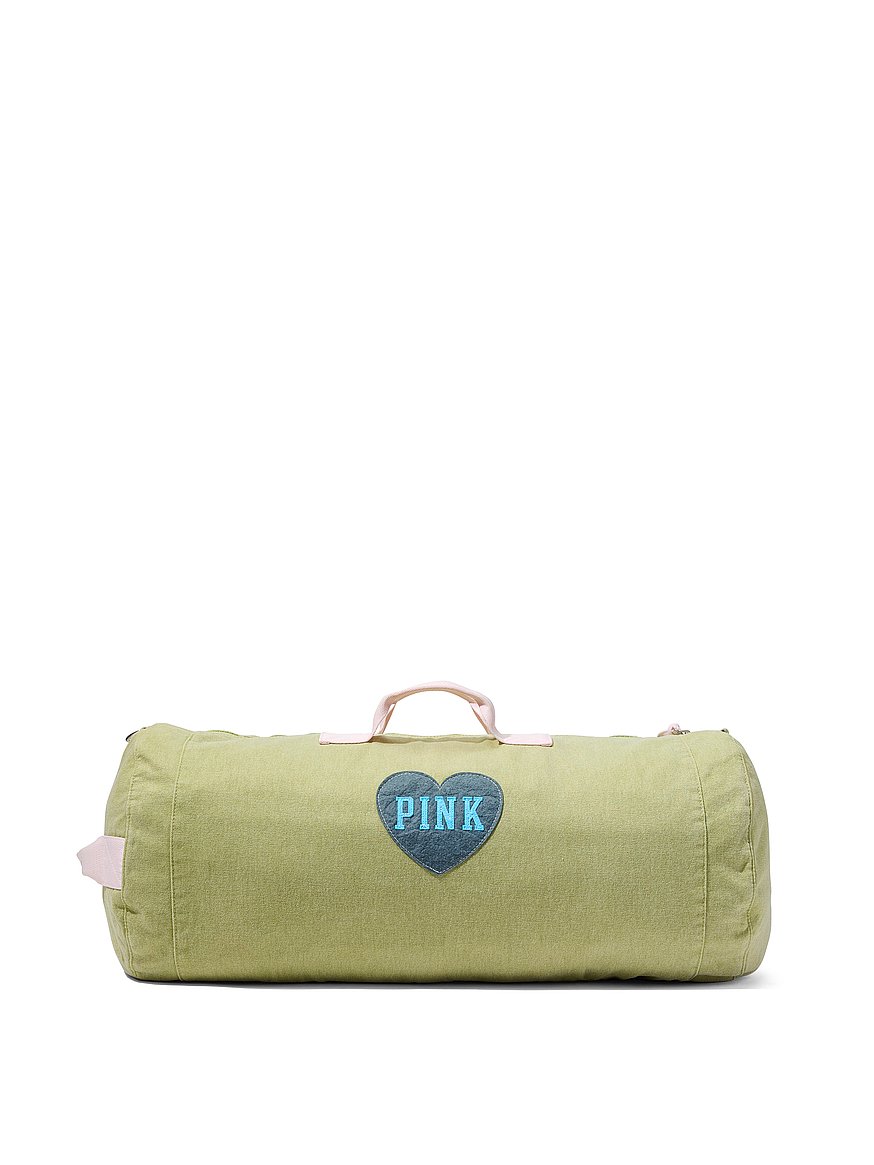【美品】BALLY BLYSSバケツ巾着ブラウン✖️サーモンピンク⭐︎リバーシブル Buy Canvas Rolled Duﬄe Bag, Seaglass Heritage Patch - Order Bags