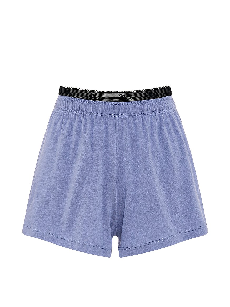 Buy Light as Air Jersey Shorts, Dusty Iris - Order Pajama Bottoms