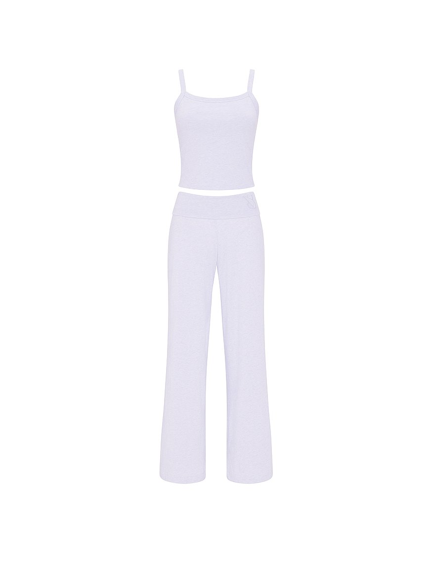 VICTORIA'S SECRET タンクトップ・パジャマ＆パンツ！ S Buy 100% Cotton Tank & Pants Set, Heather Air Blue - Order Pajamas