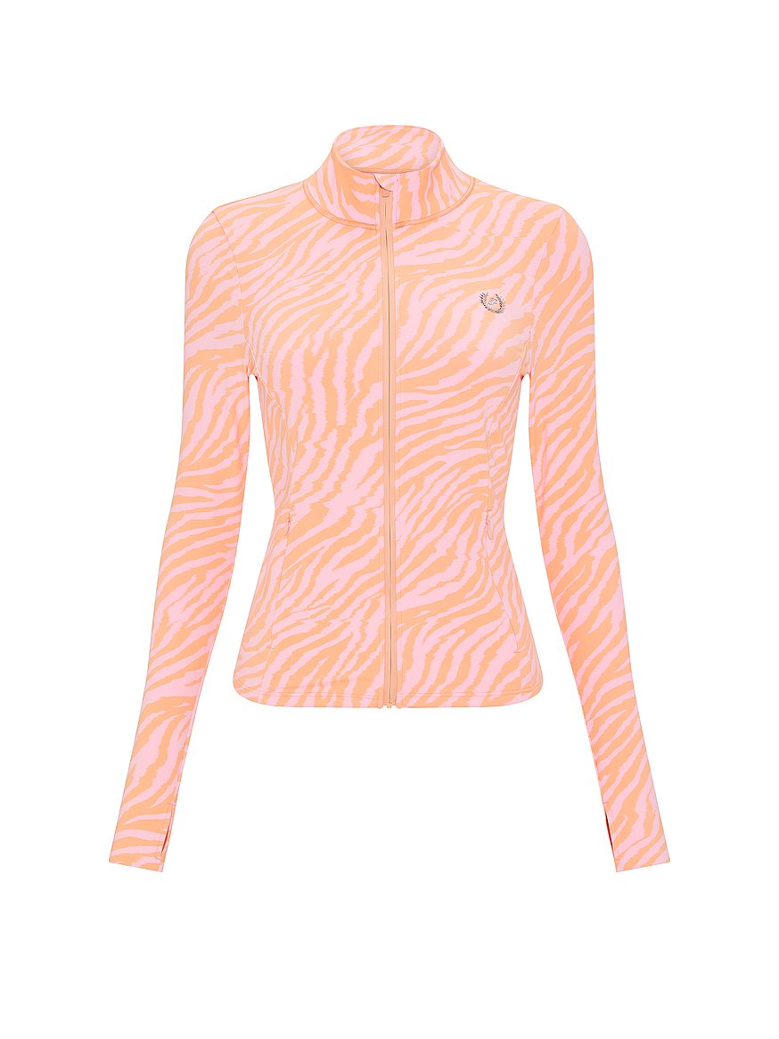 Buy PINK Relay™ Full-Zip Jacket, Zebra - Order Hoodies