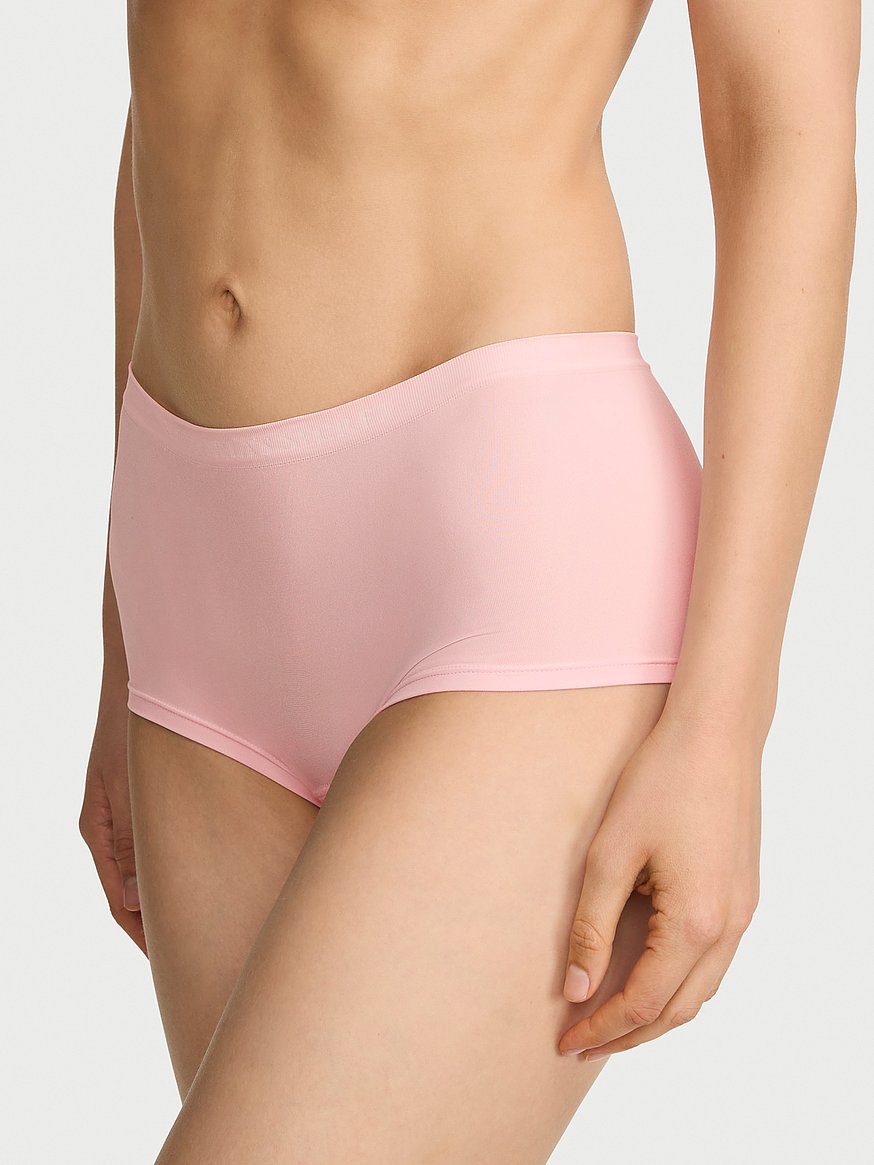 Buy Seamless Boyshort Panty, Angel Pink - Order Panties online