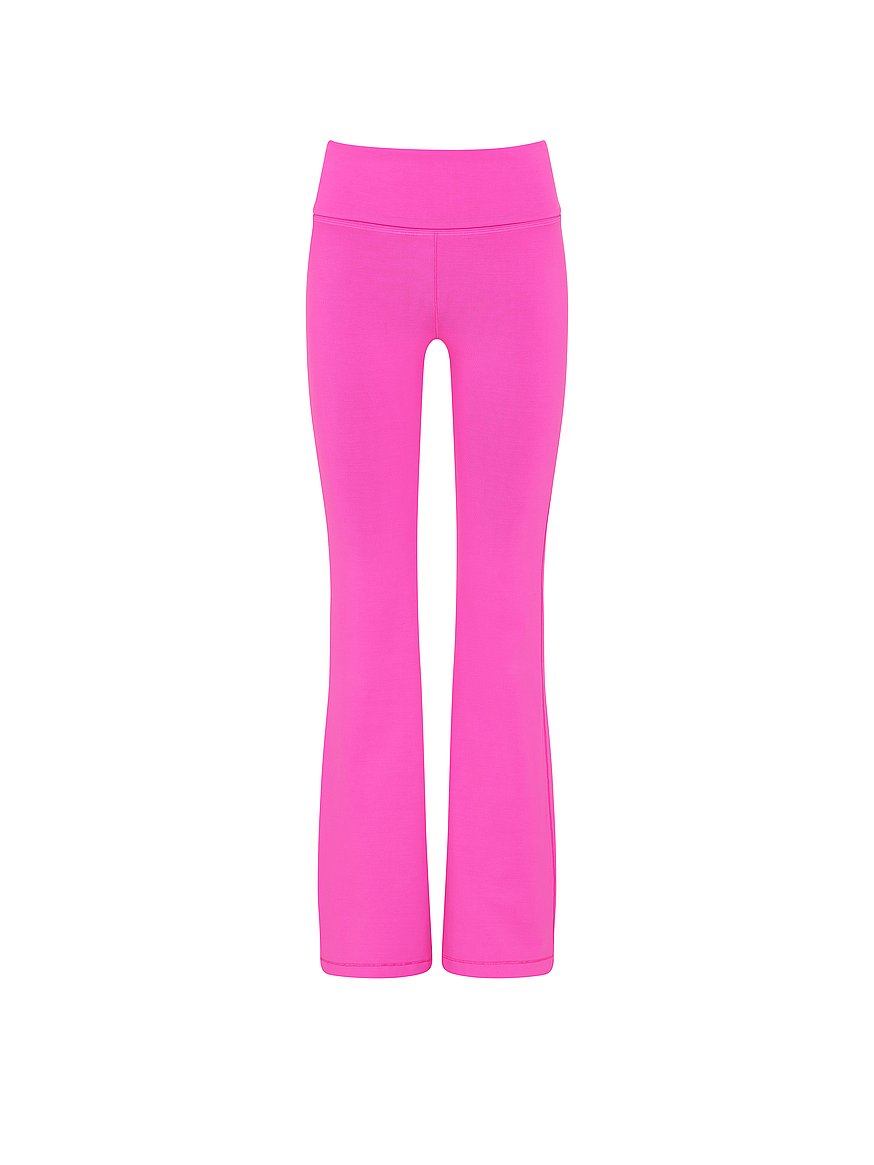 Buy Soft Modal Foldover Kick-Flare Leggings, - Order Bottoms