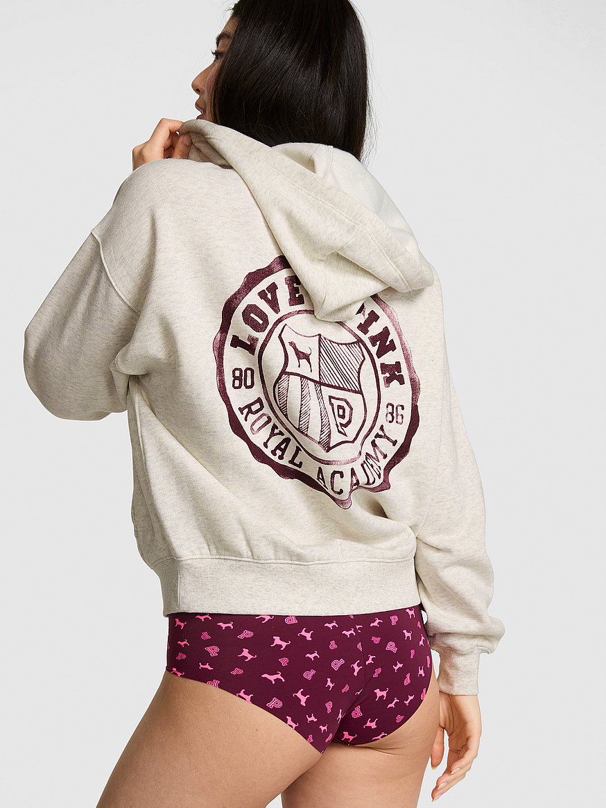 Buy Campus Fleece™ Full-Zip Hoodie, Snow Heather - Order Hoodies