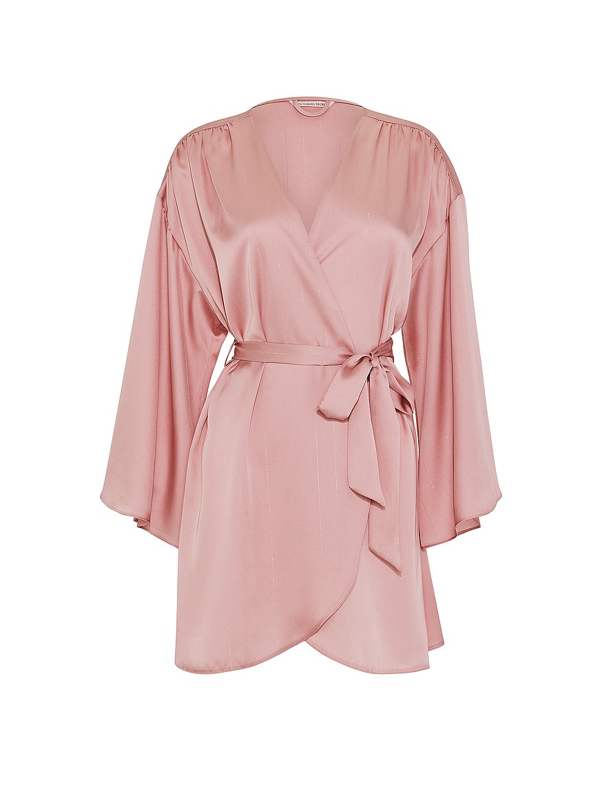 short satin dressing gown Black satin kimono robe Lace dressing gown Robes for women Lace Bridal short robe Wedding robe for bride Bridal party gift for daughter