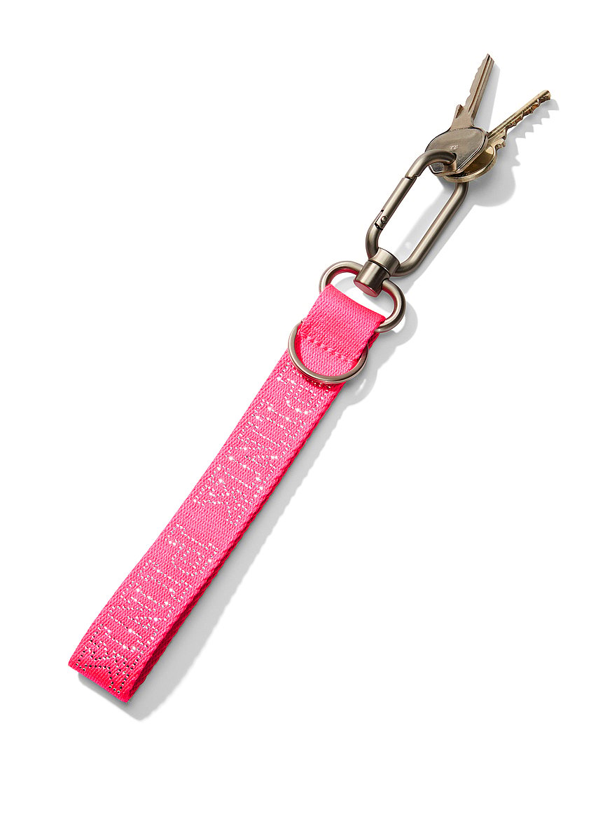 Pointless Journey ロゴキーチェーン ピンク Pointless Journey ロゴキーチェーン ピンク Buy Wristlet Strap