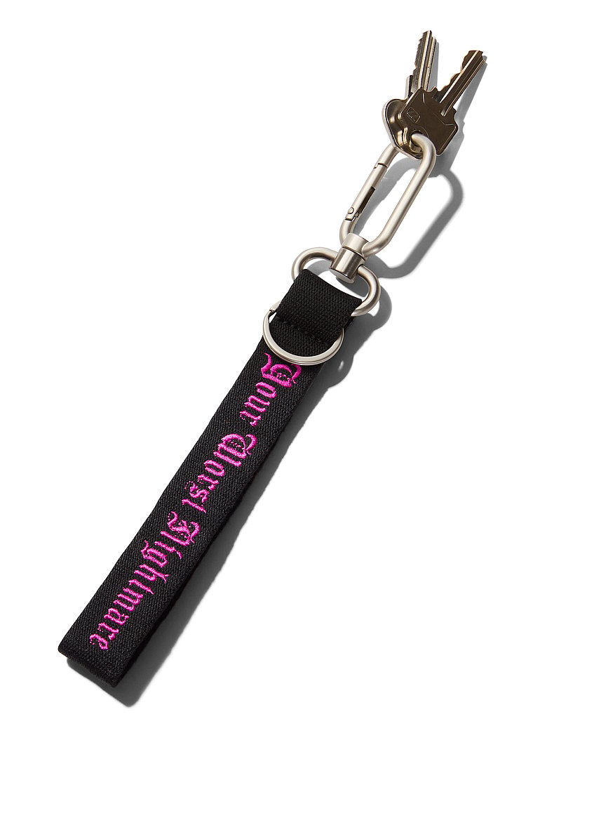 Buy Wristlet Strap Keychain, Black - Order Small Accessories