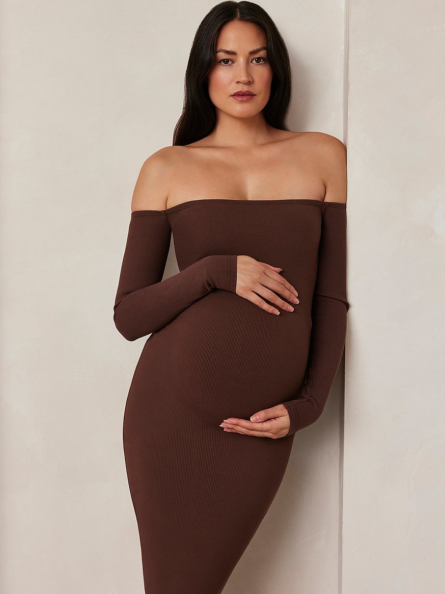 victoria's secret off the shoulder dress Buy Off The Shoulder Evening Dress, Dusty Pink - Order Dresses online