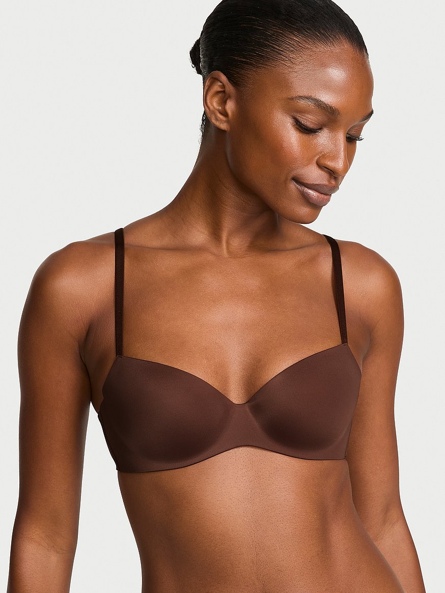 Buy FlexFactor Lightly Lined Balconette Bra, Ganache - Order Bras