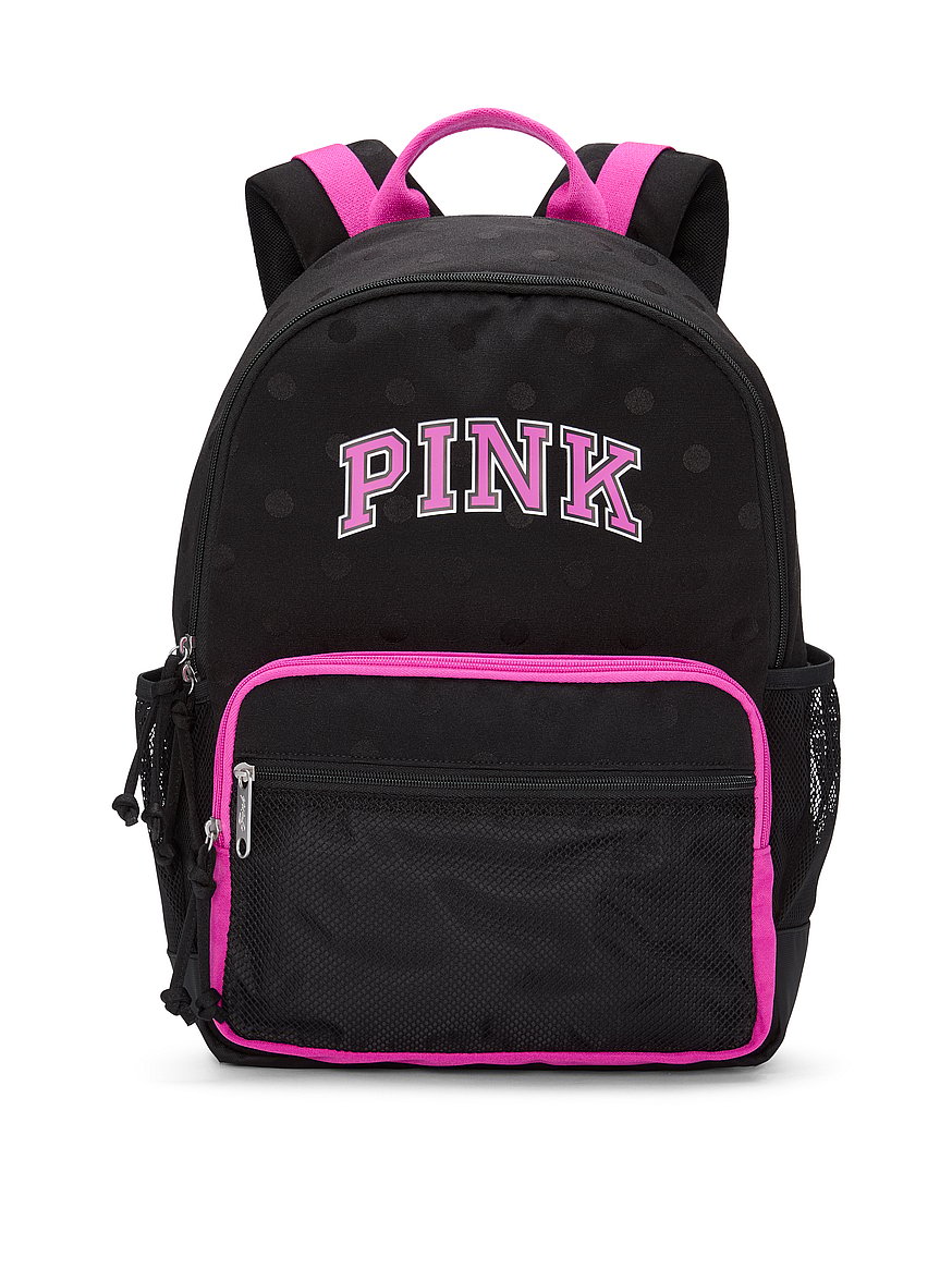 Buy Campus Backpack 18 Liters, Black & Pink Fire - Order Bags