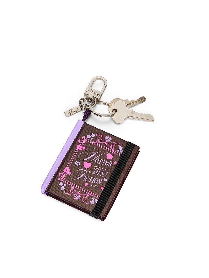 Buy Mini Notebook Keychain Charm, Wild Rose - Order Small
