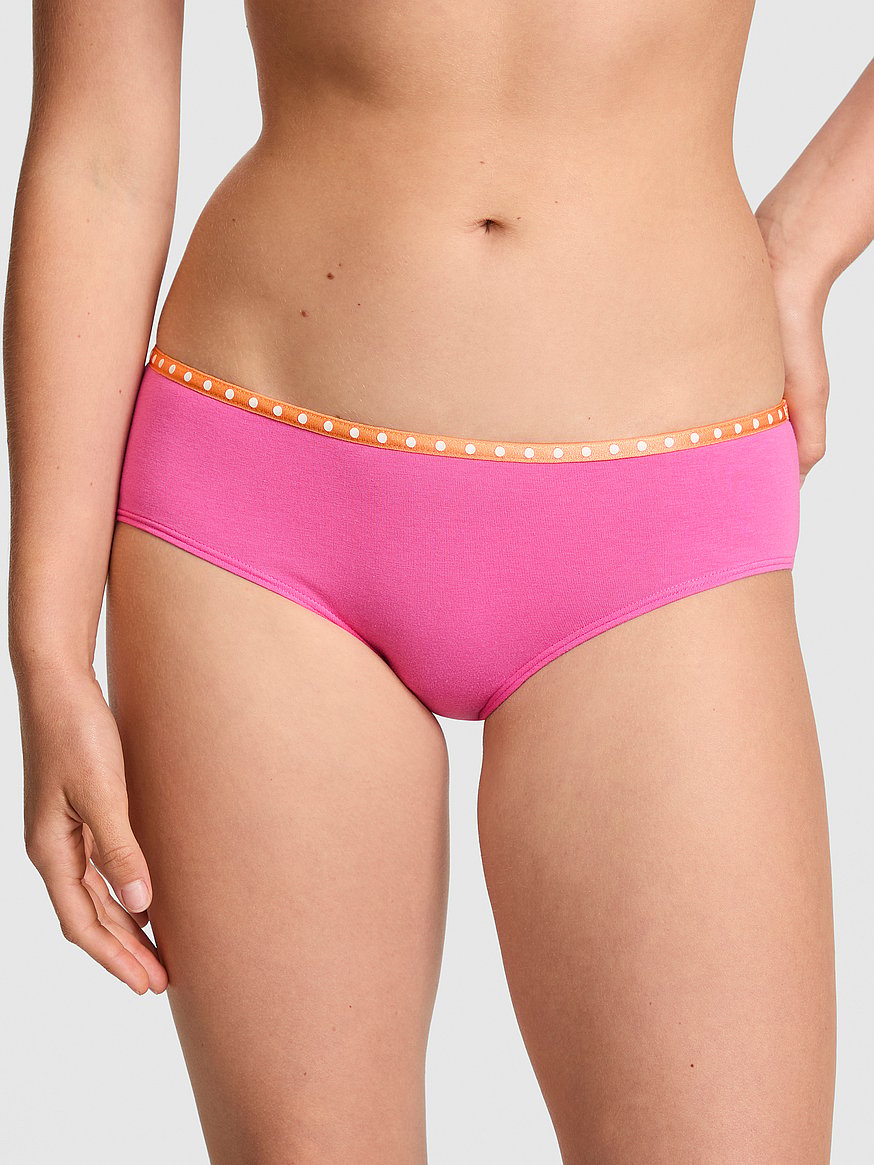 スパイシーピンクな魅惑スワッグ Buy Logo Cotton Hiphugger Panty, Sizzling Strawberry With Love
