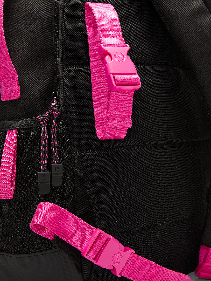 Buy Adaptive Campus Backpack 21 Liters, Black & Pink Fire - Order