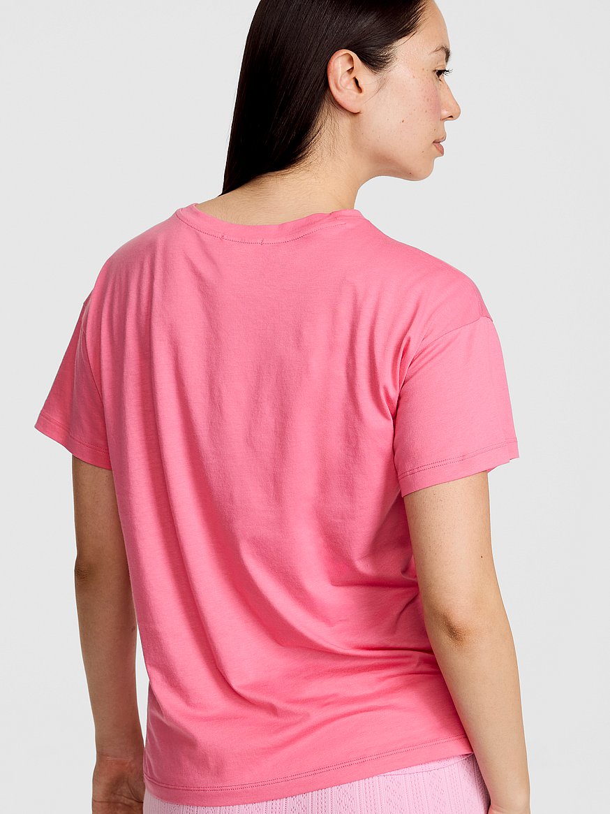 Buy Light as Air Jersey Pocket Tee, Love Me Pink - Order Pajama