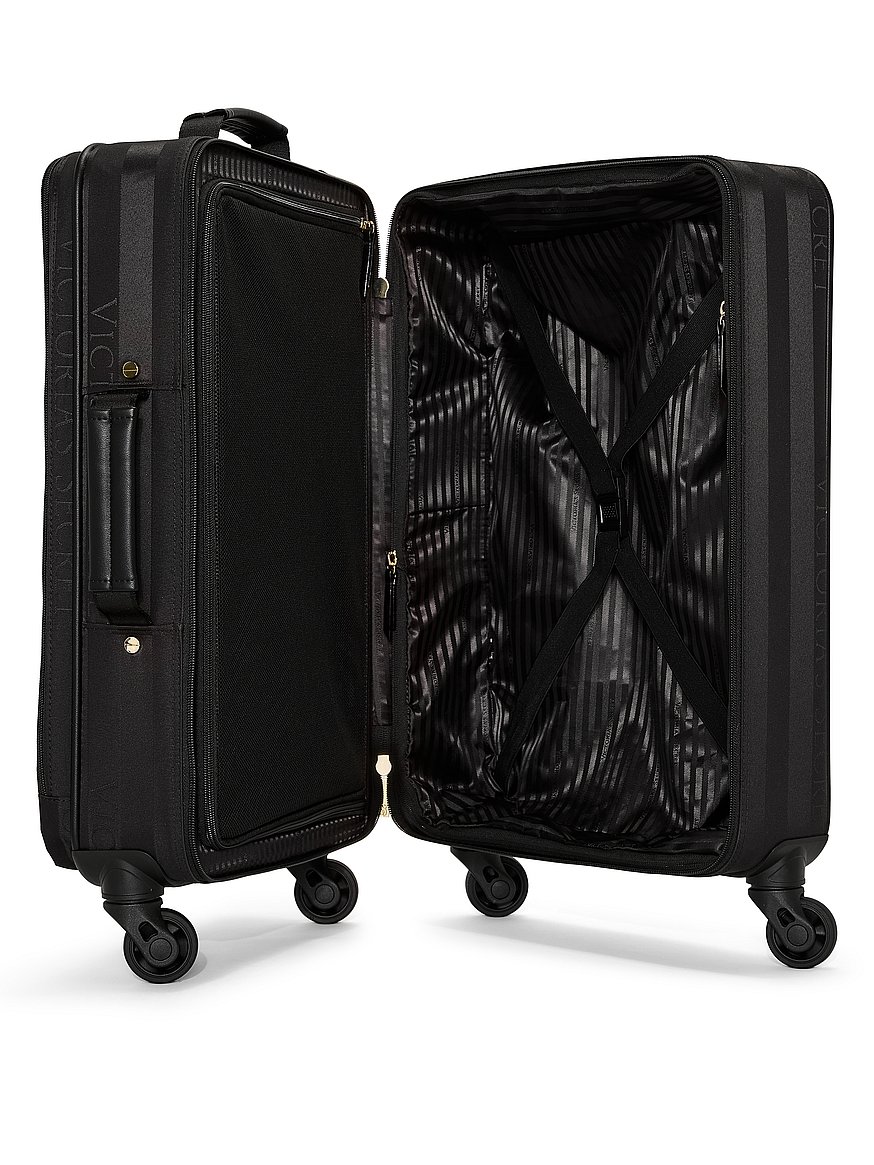 Buy The 72-Hour Carry-On Rolling Suitcase, Black Logo Jacquard