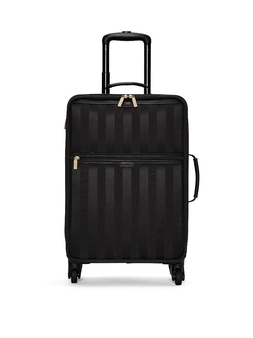 Buy The 72-Hour Carry-On Rolling Suitcase, Black Logo Jacquard