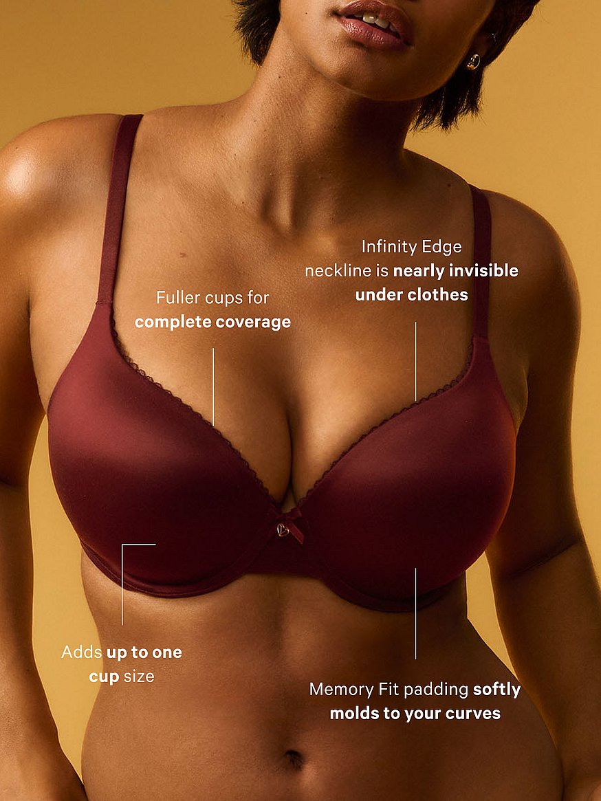 Buy Perfect Shape Smooth Push-Up Bra, Marzipan - Order Bras online