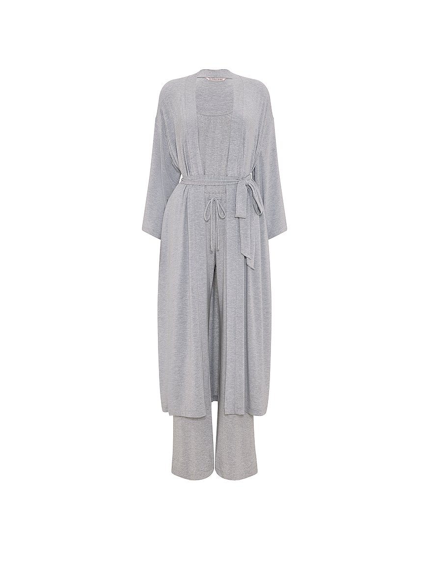 Buy SoSoft™ Modal 3-Piece Set, Medium Heather Grey - Order Pajamas