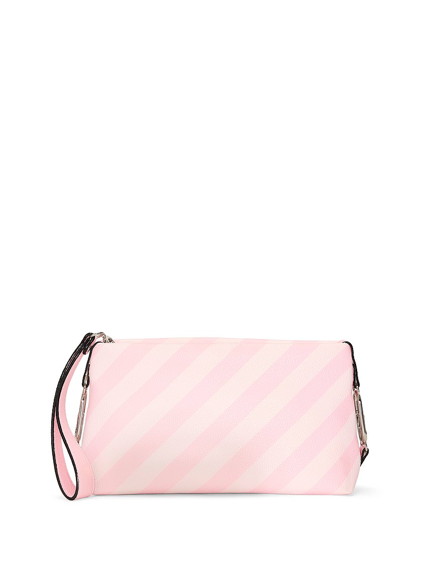 Buy Wristlet Zip Clutch, Heritage Stripe - Order Bags online