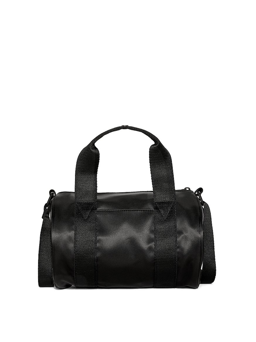 Buy VSX Satin Mini Duffle Crossbody Bag, Black - Order Bags online