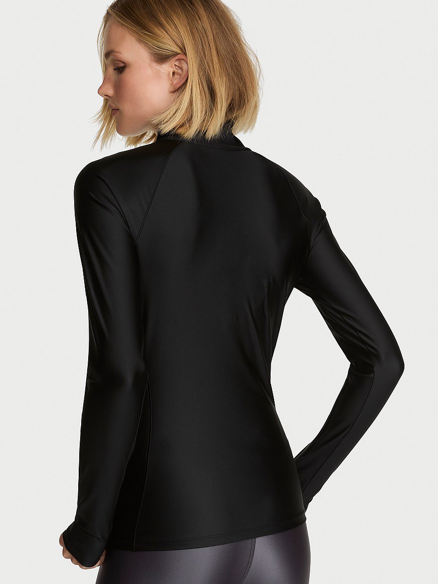 Buy VSX GlossyTech™ Full-Zip Jacket, Black - Order Hoodies