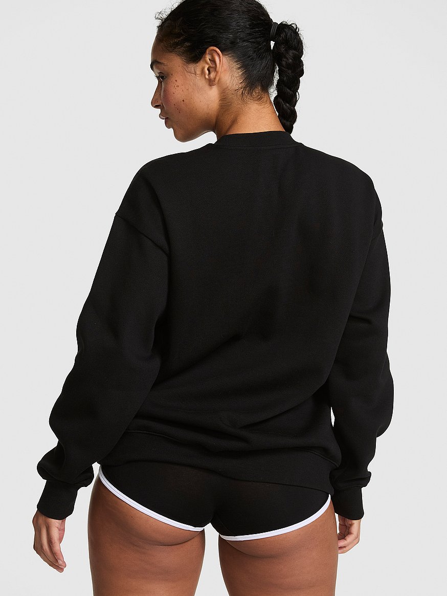 Buy Campus Fleece™ Bling Crew Sweatshirt, Steelers- Black - Order