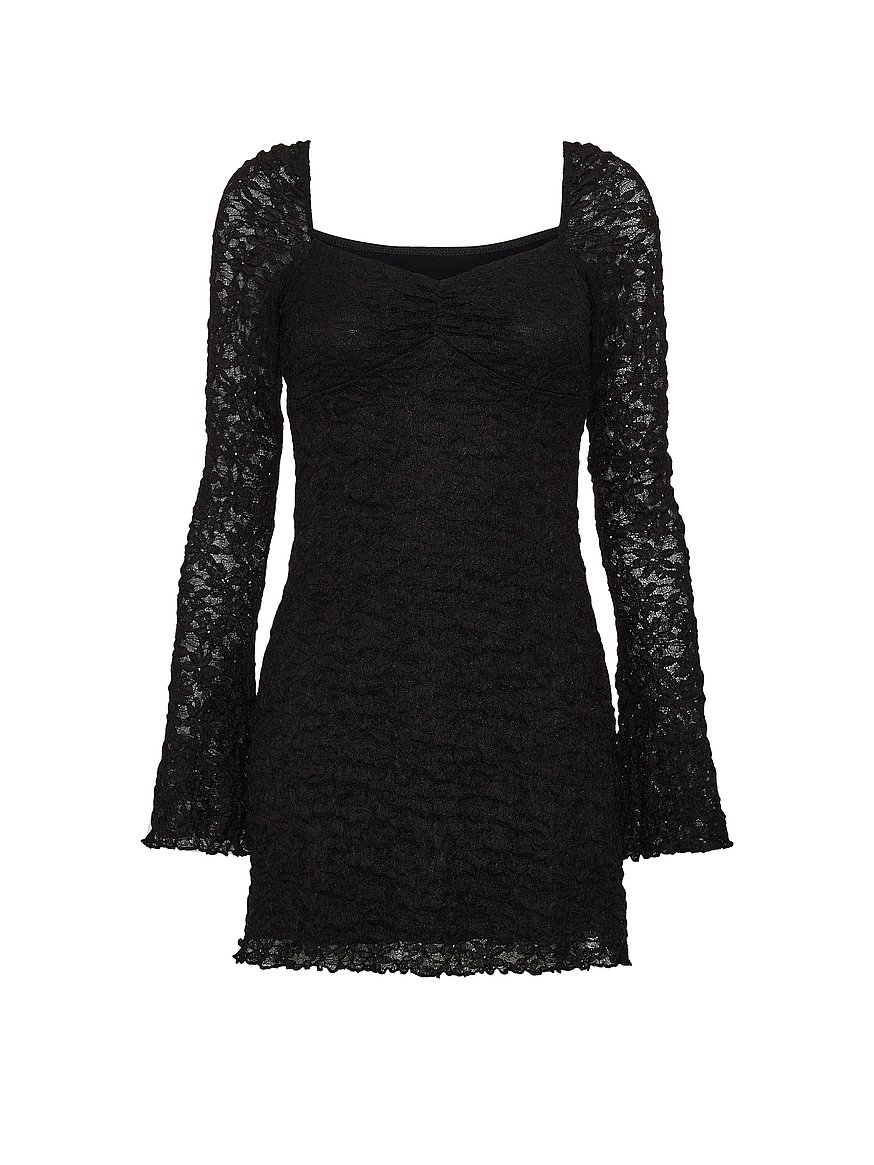 square neck black long sleeve mini dress Buy Lace Square-Neck Long-Sleeve Dress, Pure - Order Dresses online light blue baby dress Swatch:#cdbcac Introducing Wilder Size:US 12 / UK 16 / EU 42