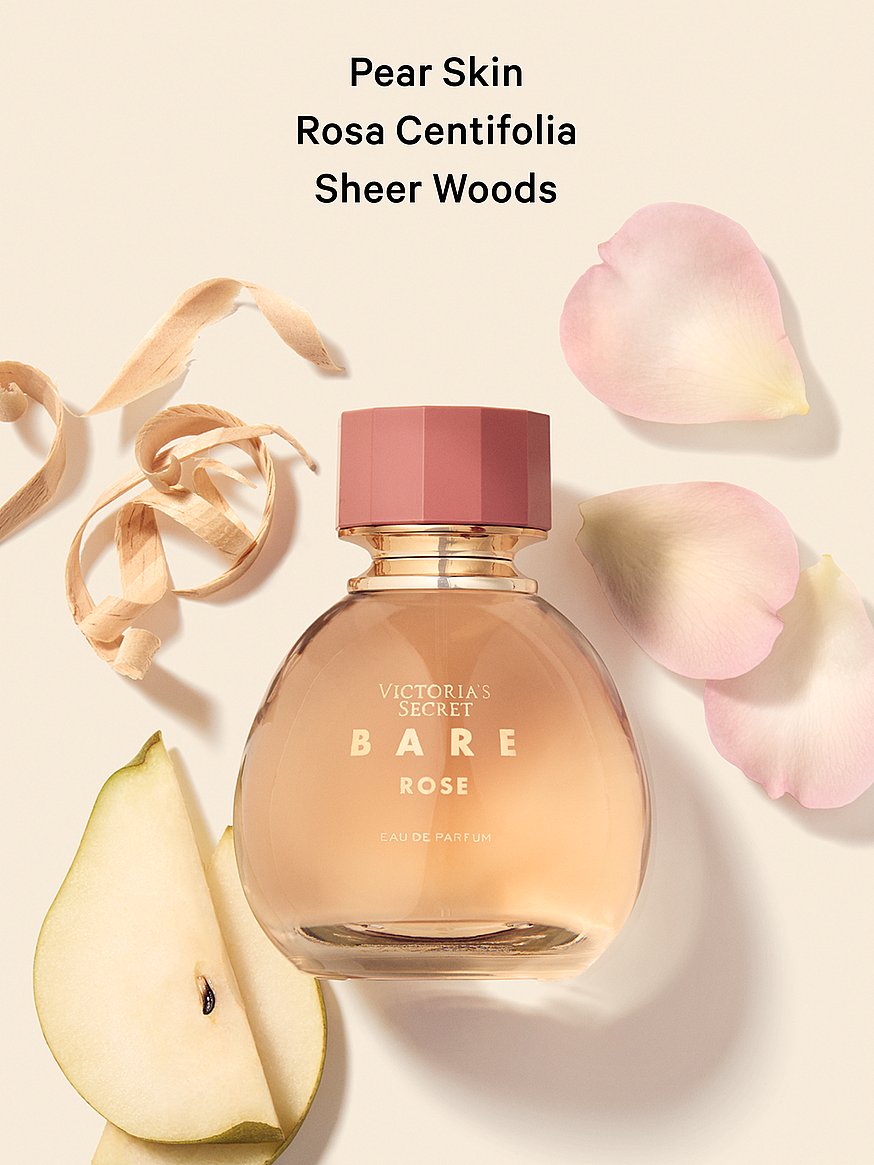 【Victoria's Secret】 BARE ROSE 香水 50mL Buy Bare Rose Eau de Parfum 3.4 oz, 3.4 Oz - Order Fragrances