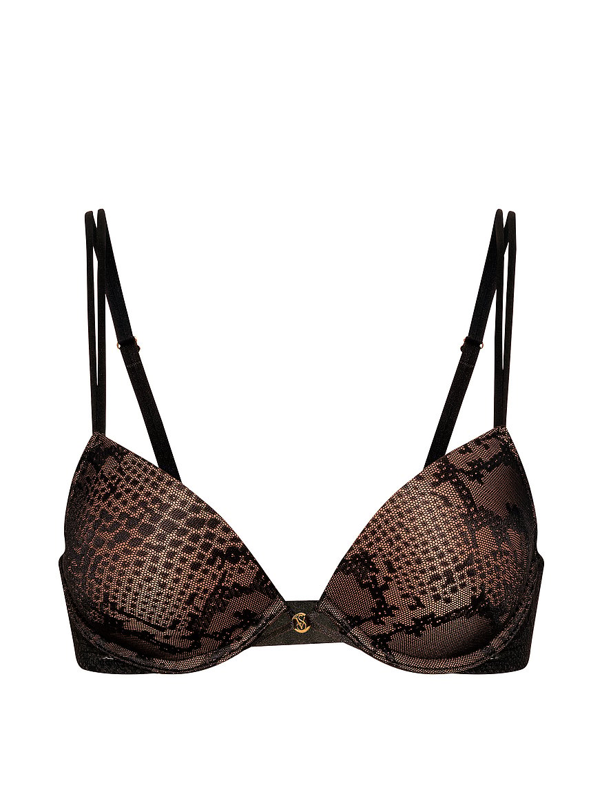 Buy Viper Lace Push-Up Bra, Black - Order Bras online - Victoria's