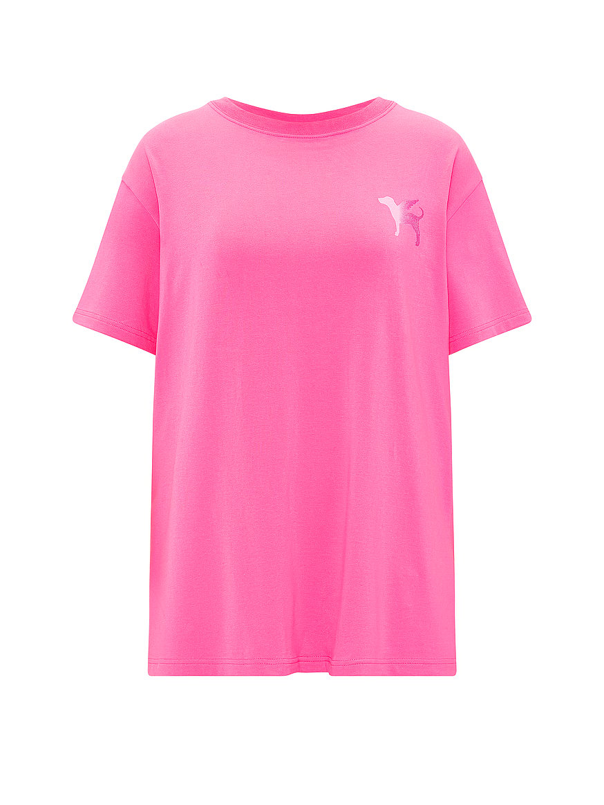 Buy Campus Cotton™ Tee, Pink Halftime Show Hollywood Pink - Order