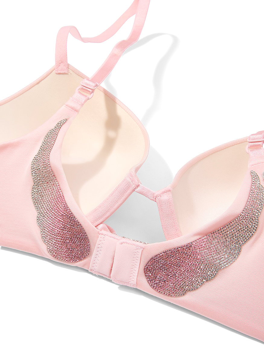 Buy Logo Shine Strap Push-Up Bra, - Order Bras online - Victoria's