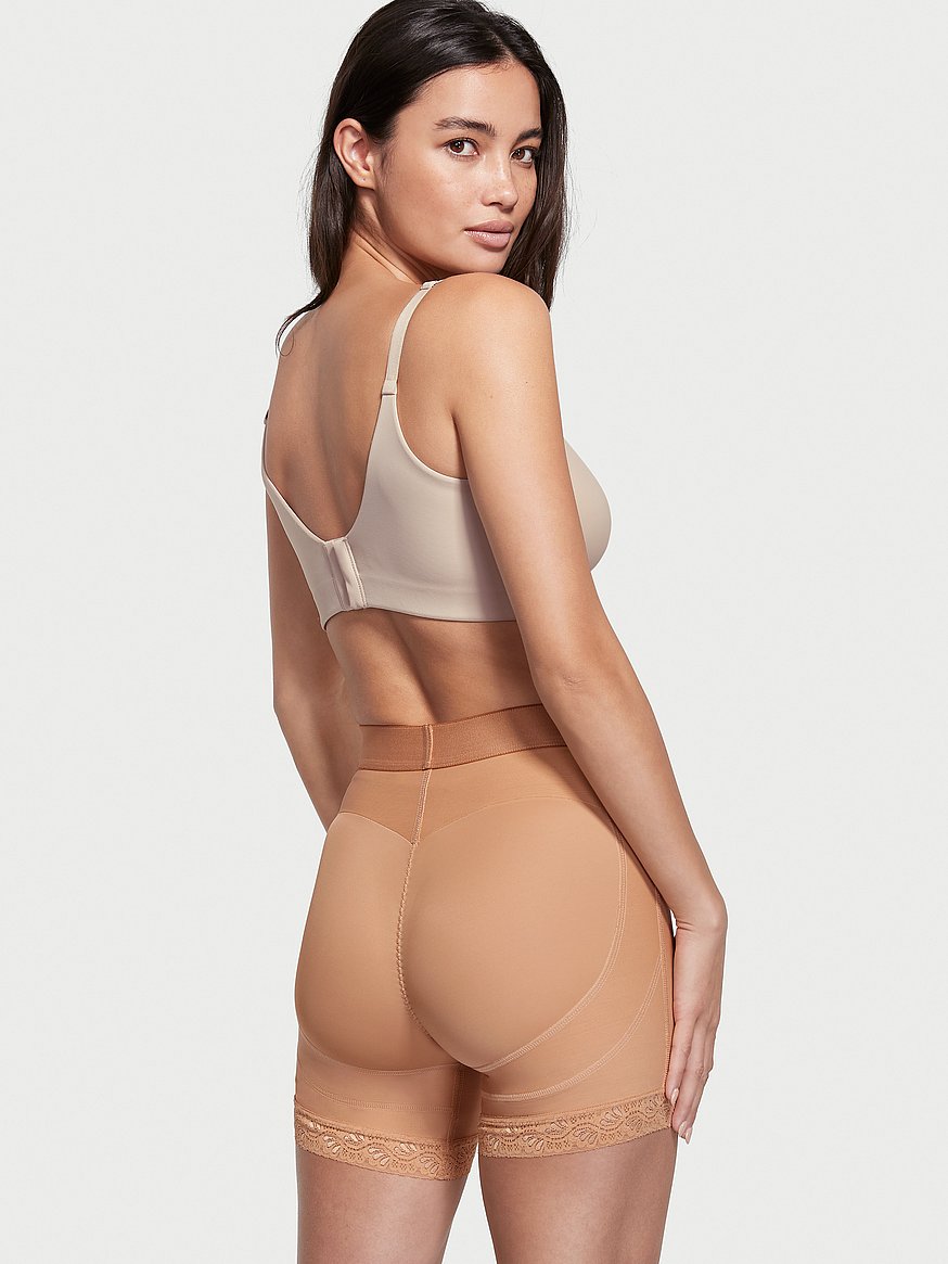 Leonisa Mid-Rise Sculpting Butt Lifter Shaperwear Shorts for Women - Tummy  Control Panties : : Clothing, Shoes & Accessories