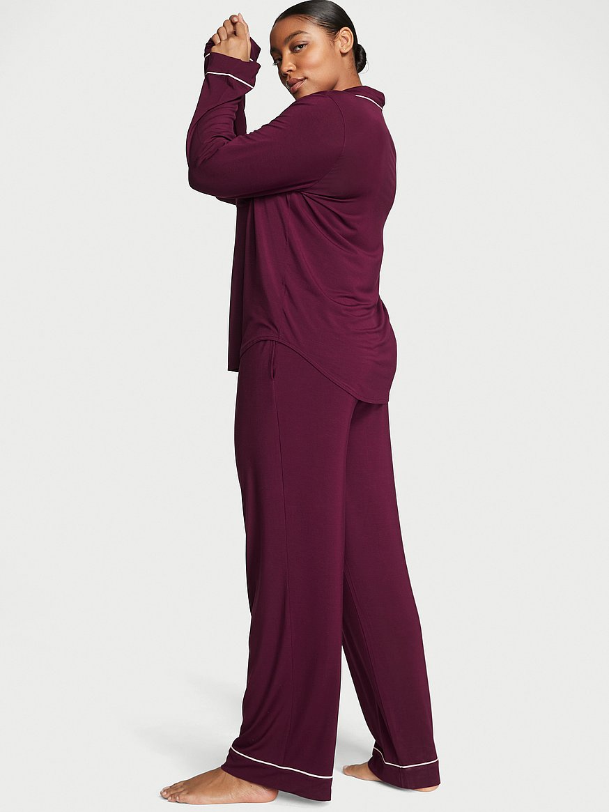 Buy Modal Long Pajama Set - Order Pajamas Sets online 5000007337 -  Victoria's Secret US