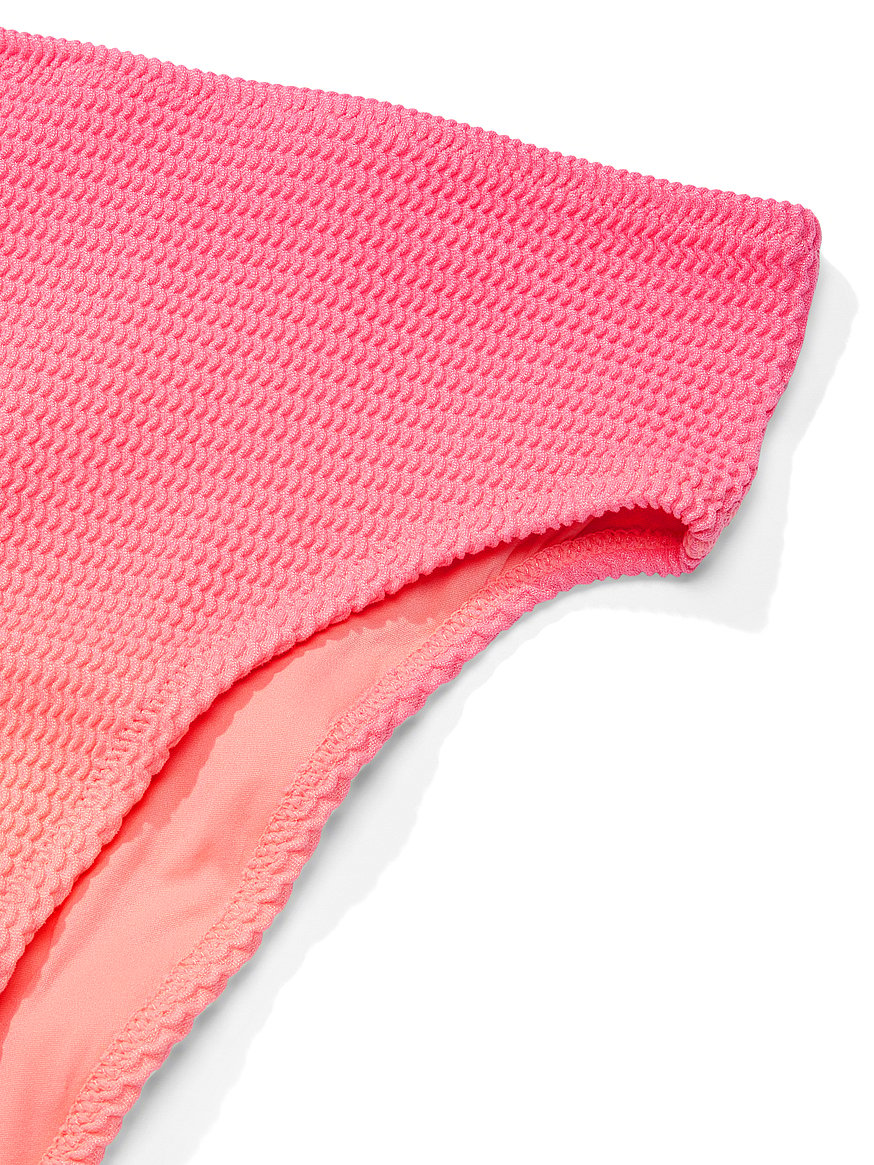 $59 Skin Womens Pink Galen Whisper Weight High-Leg Bikini Briefs Underwear  Large