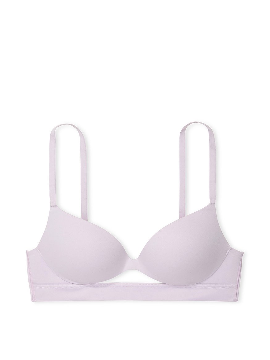 Invisible pink Wireless padded bra Ballerine Generous