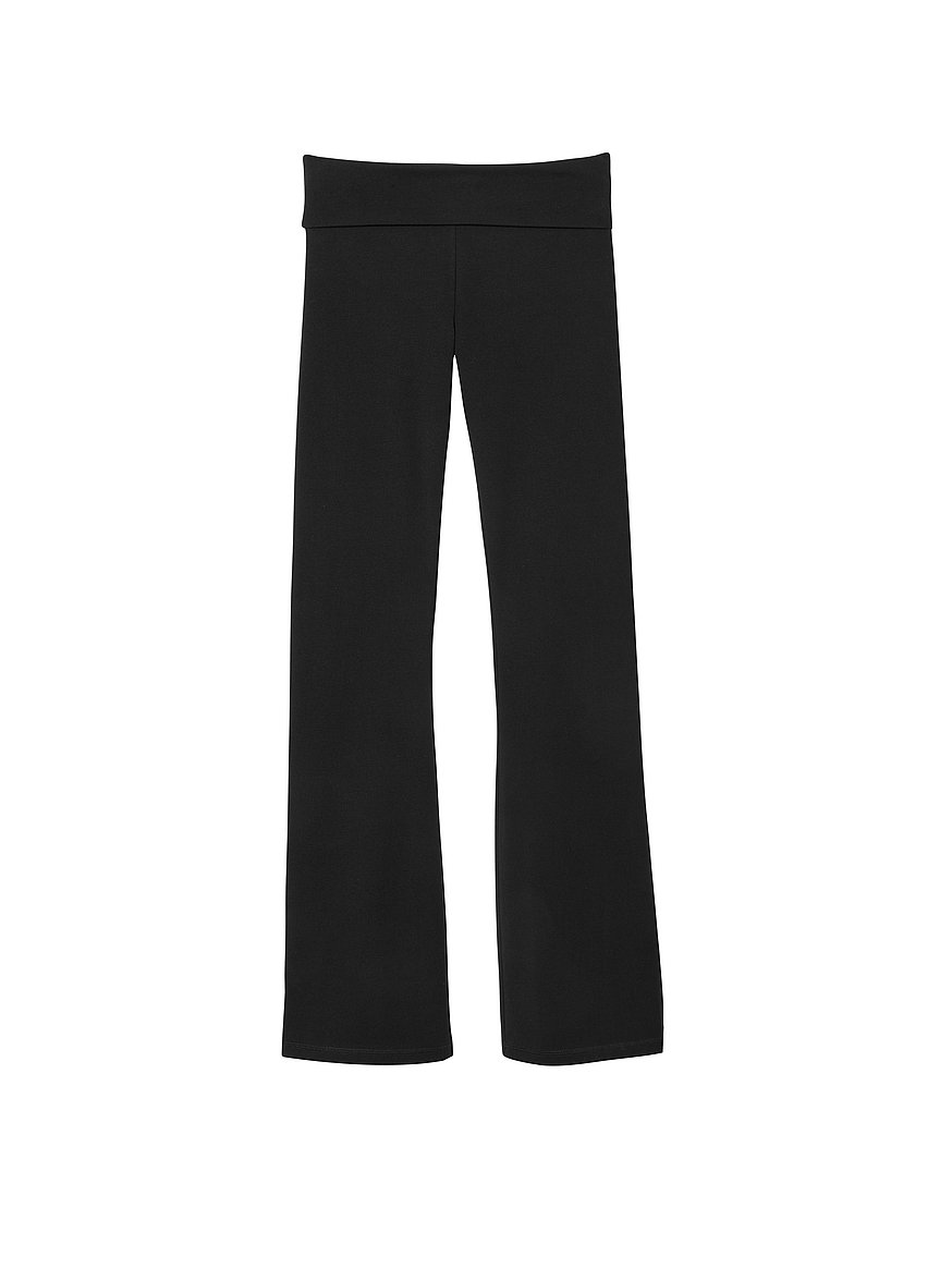 Buy Victoria's Secret PINK Heather Charcoal Cotton Foldover Flare Leggings  from Next Luxembourg