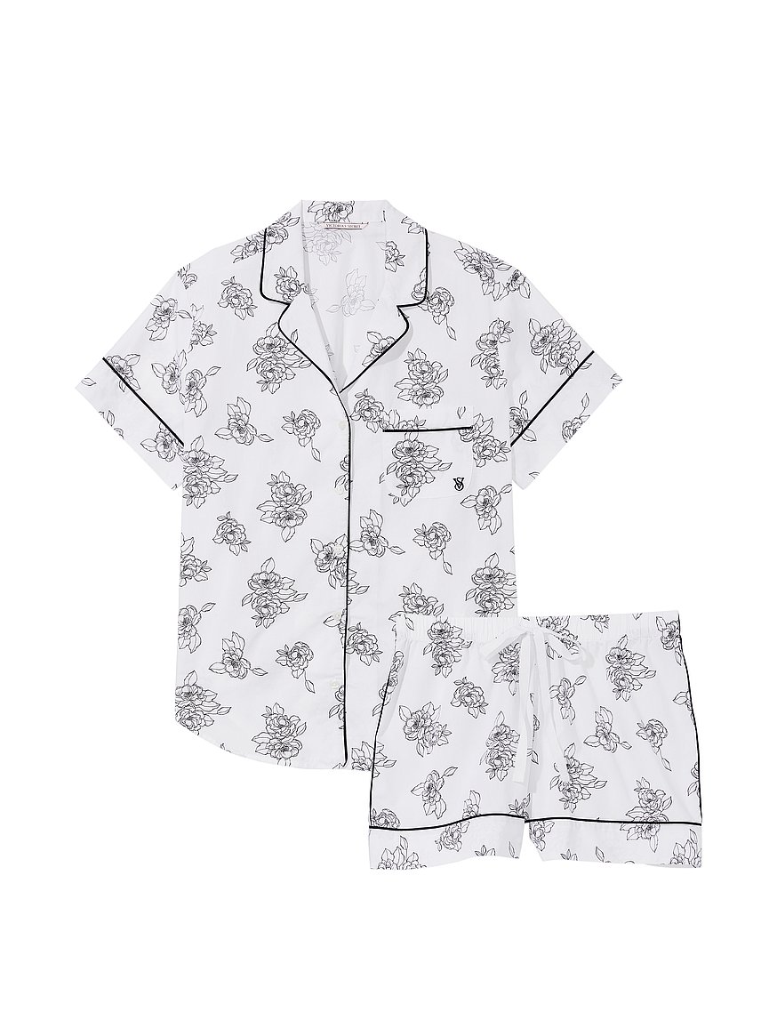 Cotton Short Pajama Set - Victoria\'s Secret - vs