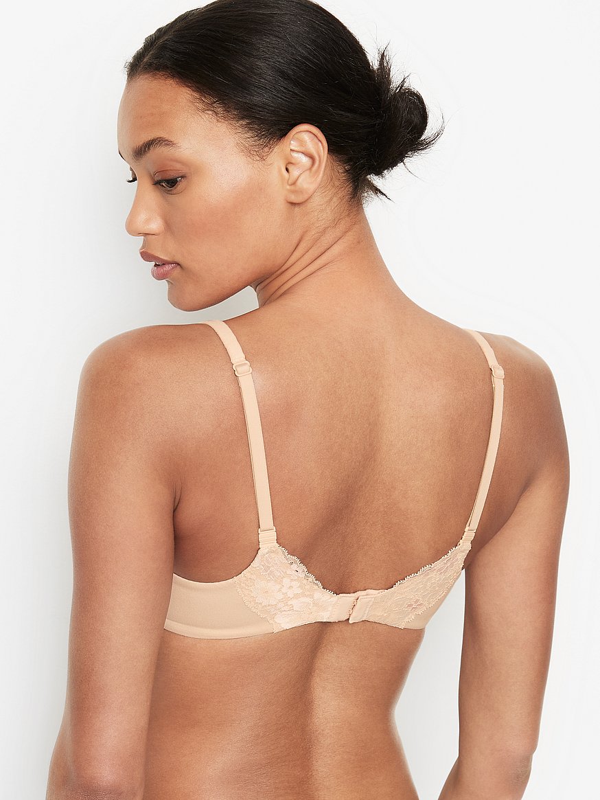 Buy Lightly-Lined Smooth & Lace Demi Bra - Order Bras online