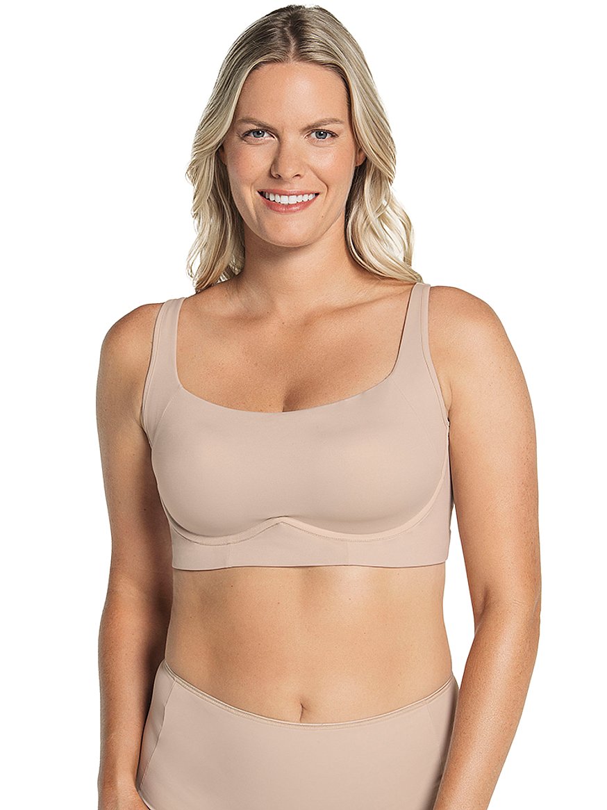 Leonisa Comfortable Front Closure Posture Corrector Bra with Contour Cups -  Wireless Bras for Women : : Clothing, Shoes & Accessories