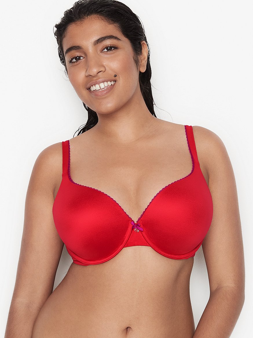 Our new, supersmooth, ultra-supportive Body by Victoria Bras with unlined,  Invisible Lift Technology feel almost weightless.