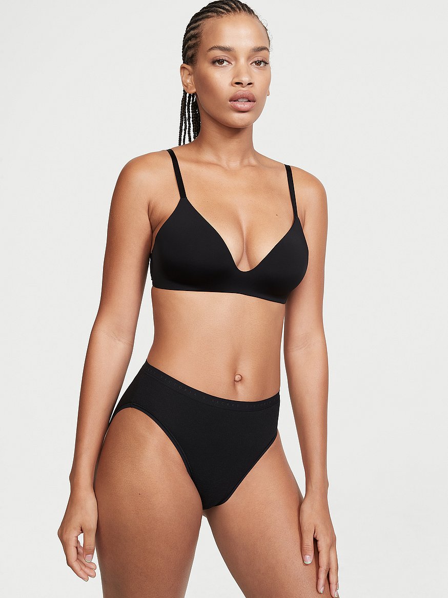 Buy Calvin Klein Black Modern Cotton Unlined Bralette from Next Luxembourg