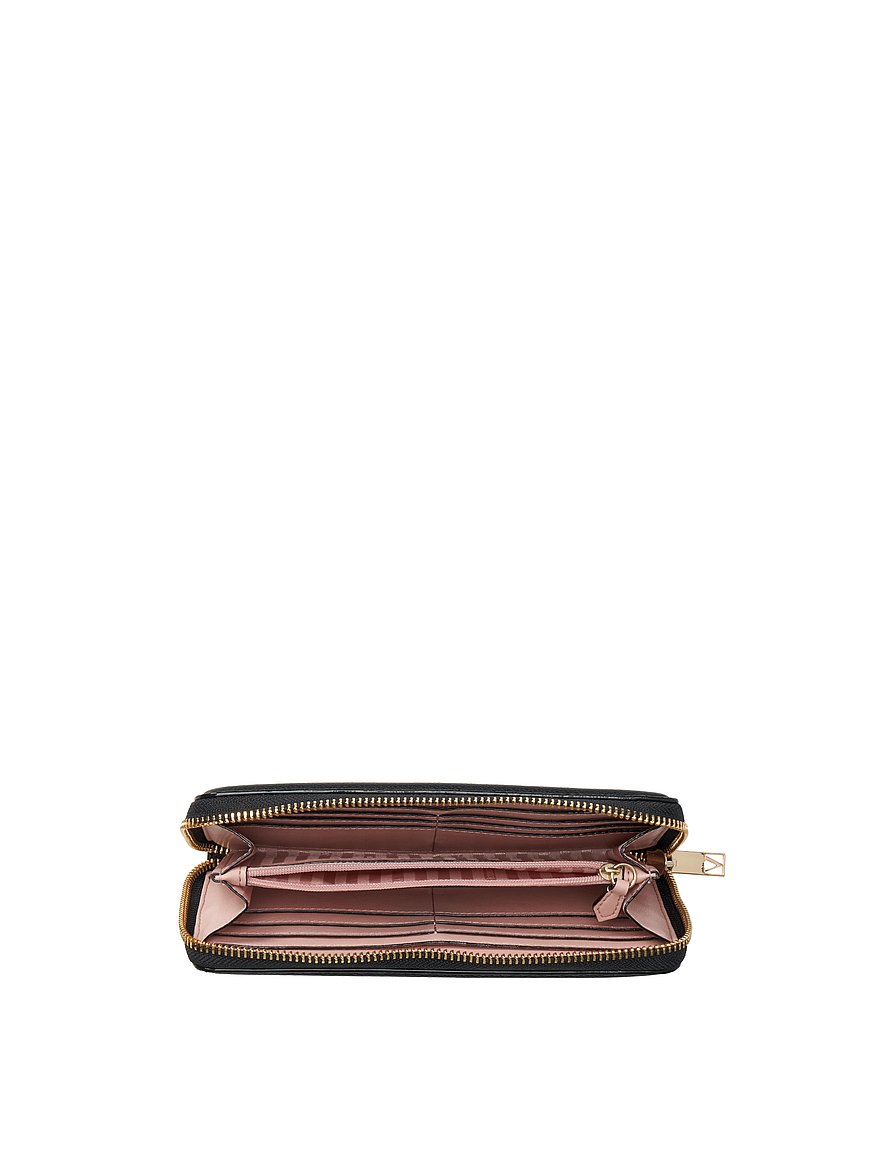 Women Large Capacity Leather Clutch Wallet Double Zipper Phone Bag Wrist  Handbag | eBay