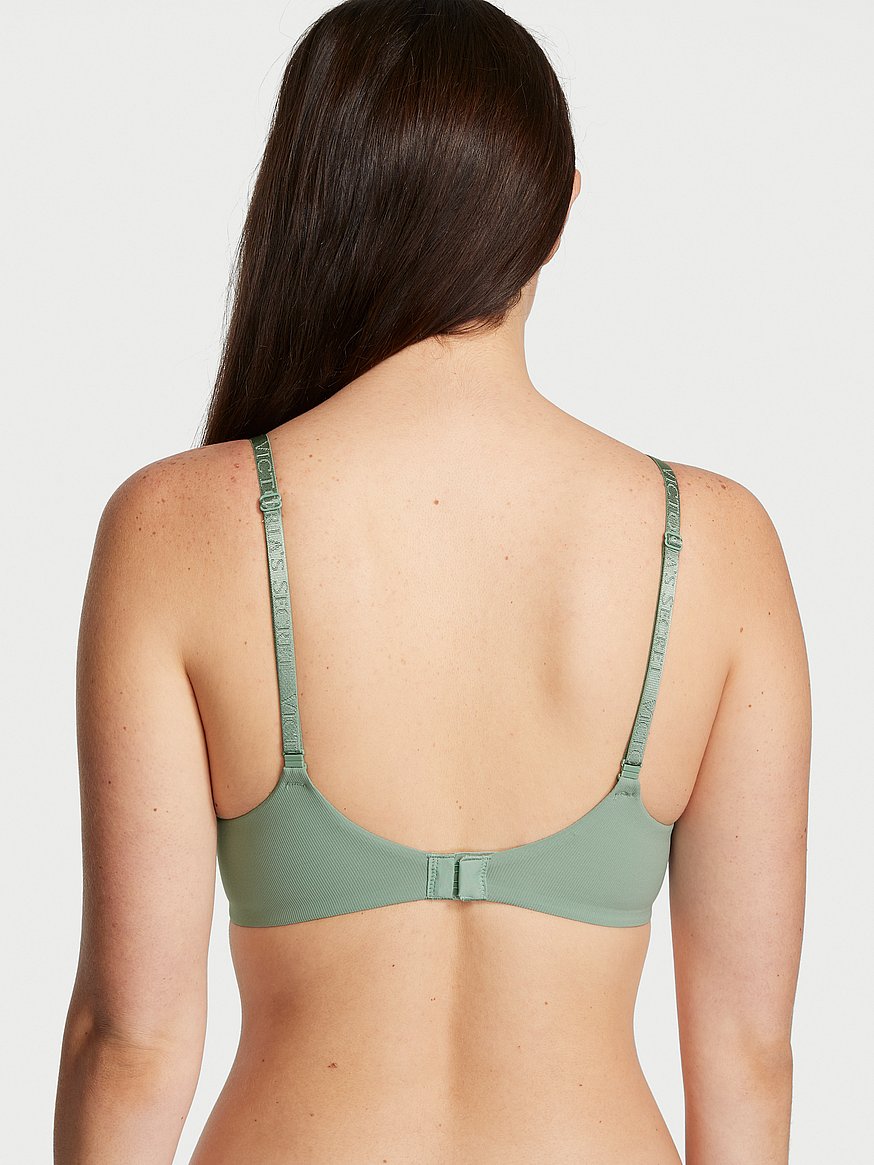 Lightly Lined Front-Close Demi Bra