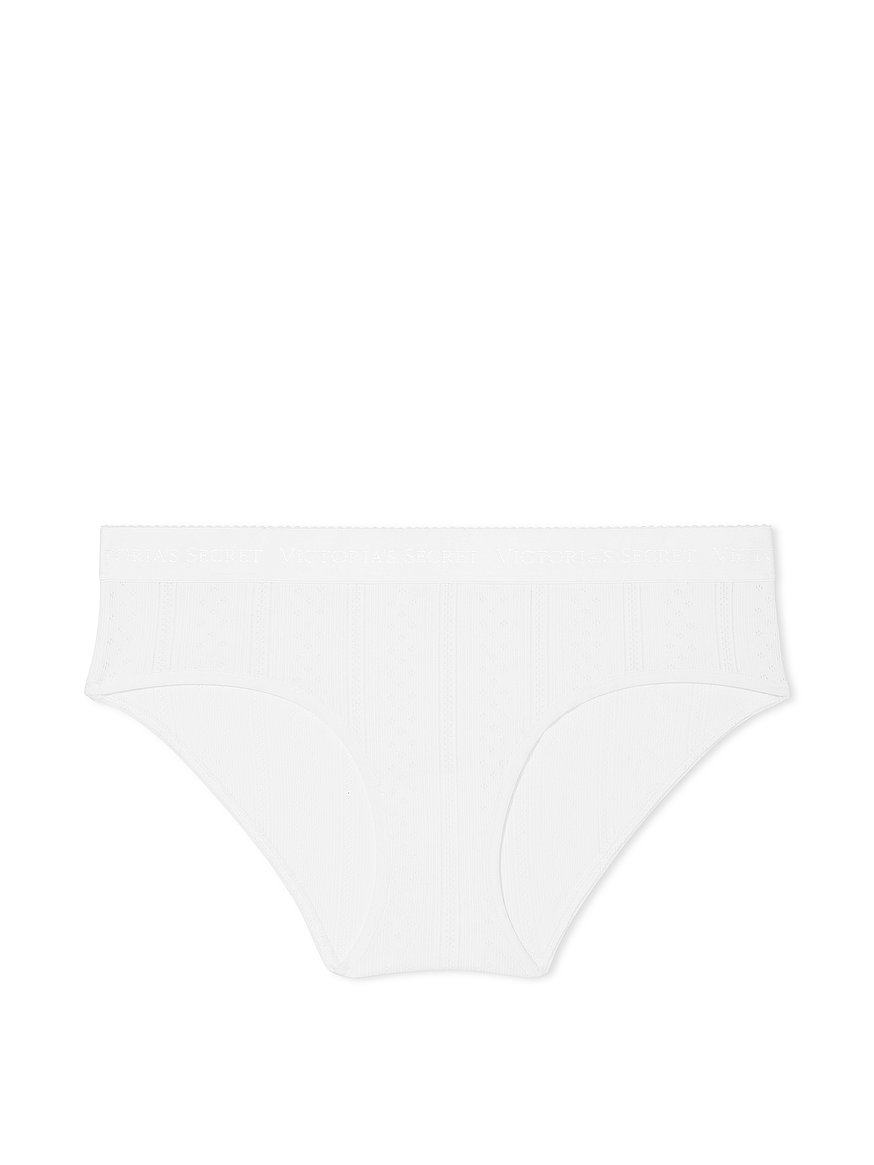 Buy Logo Cotton Hiphugger Panty - Order Panties online 5000004816 - Victoria's  Secret US