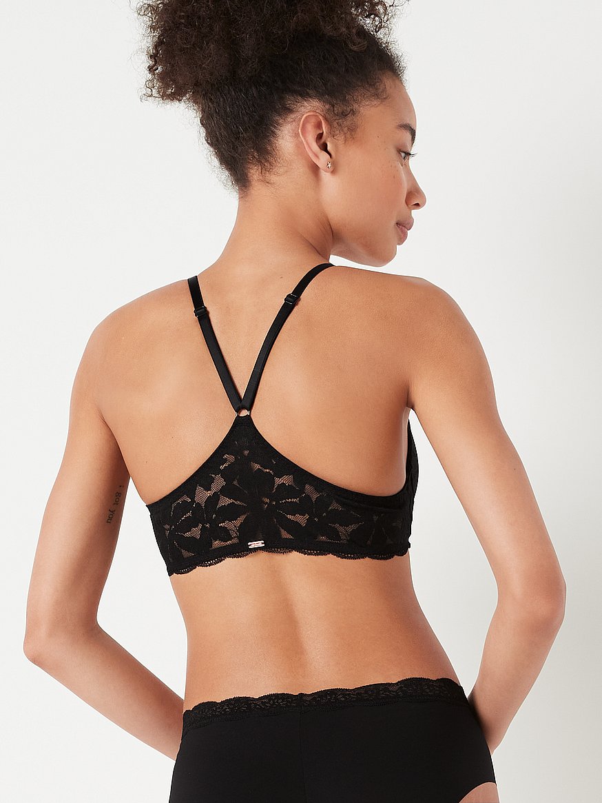 Buy Lace Push-Up Triangle Bralette - Order Bralettes online