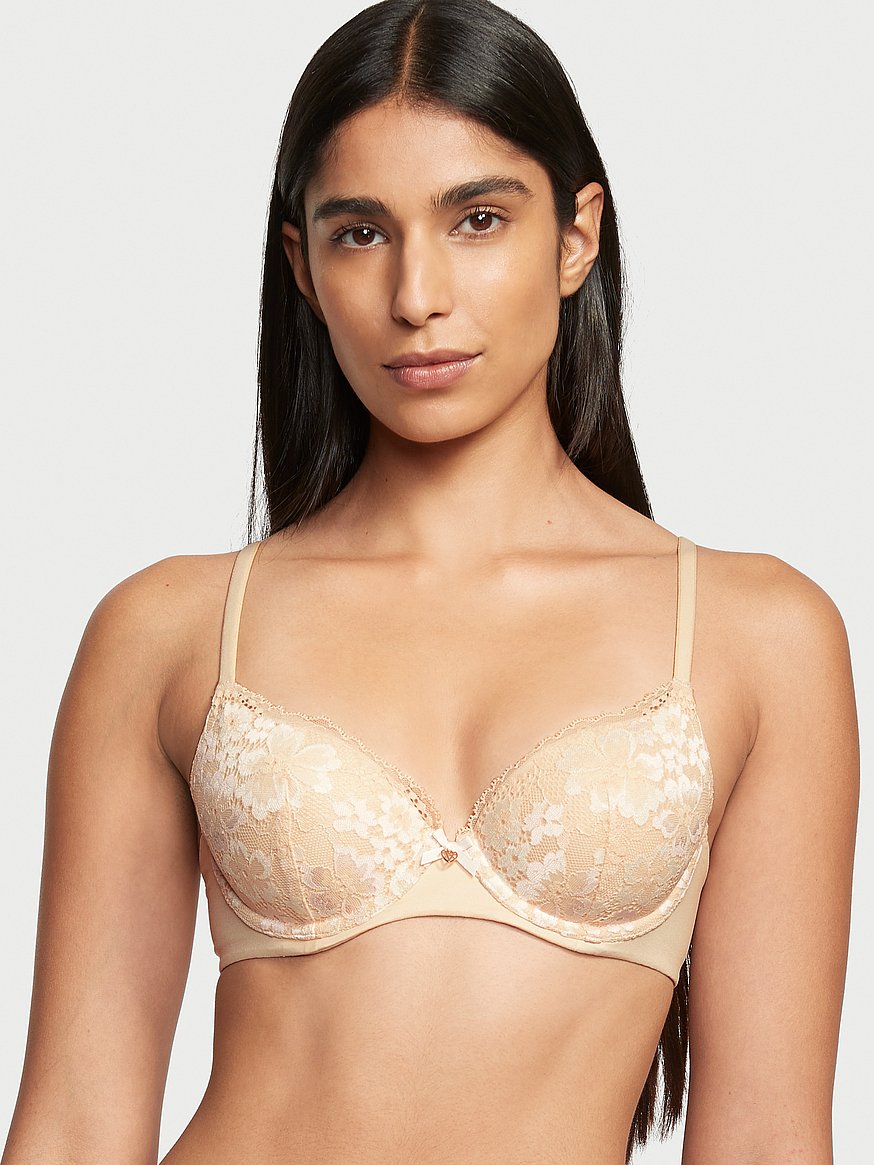 Lace Lightly Lined Demi Bra