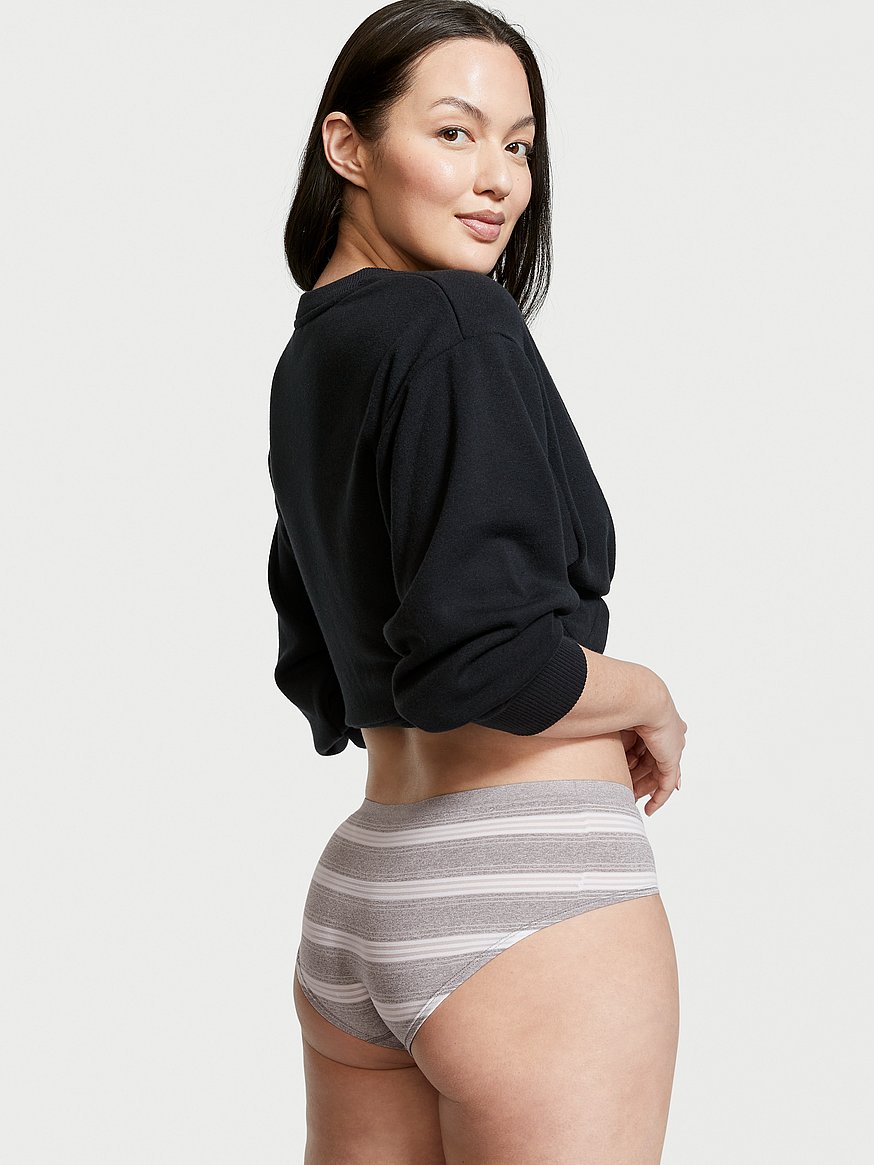 Buy Seamless Sheer Stripe Heather Hiphugger Panty - Order Panties online  5000000130 - Victoria's Secret US