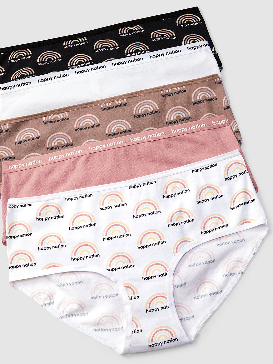 Buy 5-Pack Cotton Hipster Underwear - Order Panties online 1120594300 -  PINK US