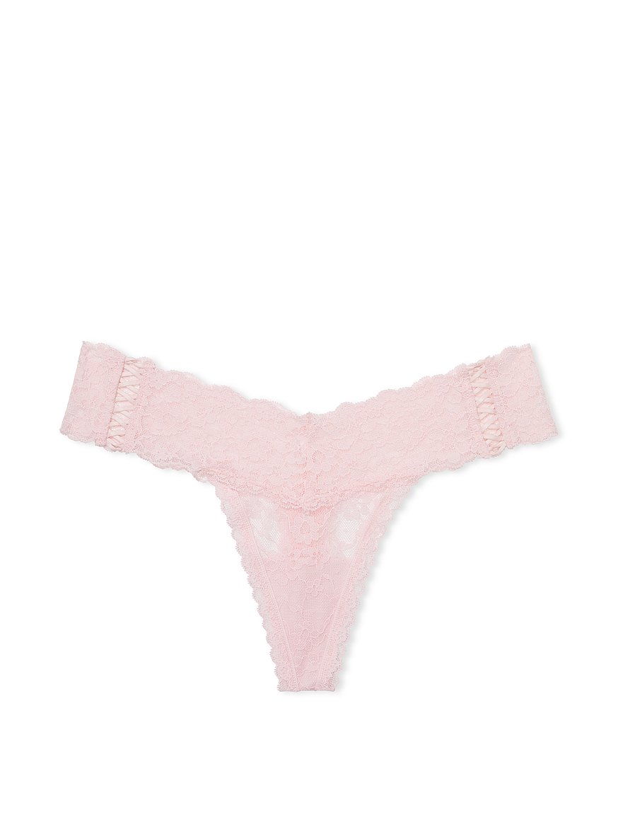 Lace-up Thong Panty  Victoria's Secret Malaysia