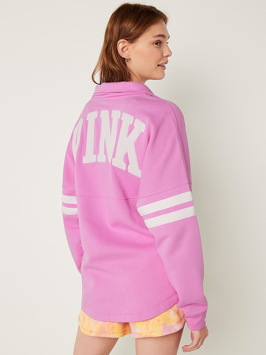 Buy Victoria's Secret PINK Tie Dye Pink Fleece Jogger from Next Luxembourg