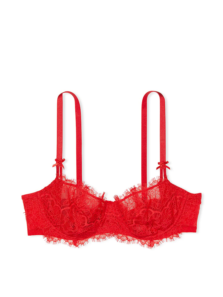 Buy Wicked Unlined Lace Balconette Bra - Order Bras online 5000005210 - Victoria's  Secret US